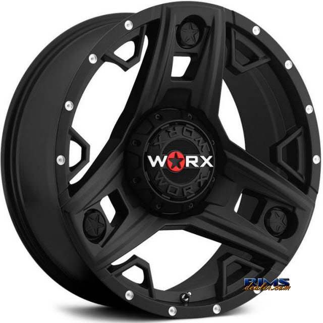 Pictures for Worx Alloy Off-Road 801SB TRIAD Black Flat