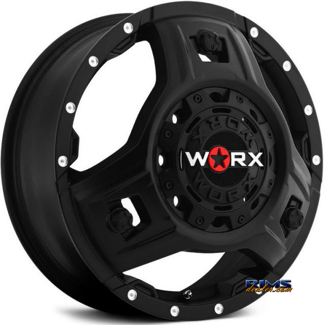 Pictures for Worx Alloy Off-Road 801SB TRIAD DUALLY Black Flat