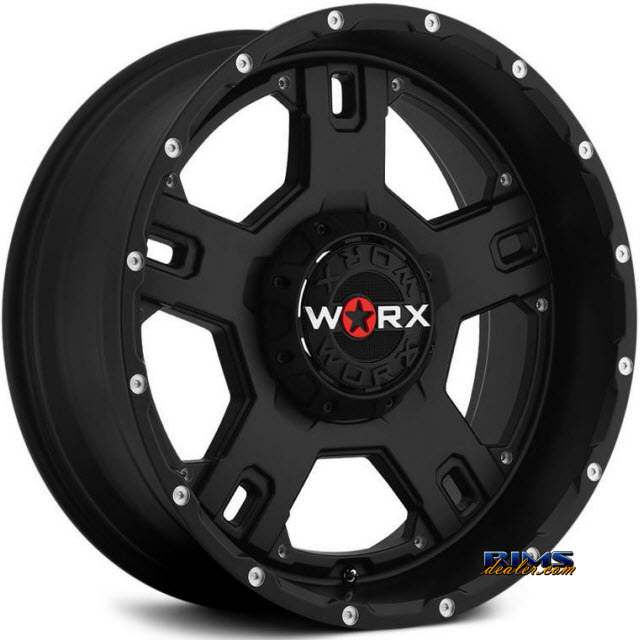 Pictures for Worx Alloy Off-Road 802SB HAVOC Black Flat