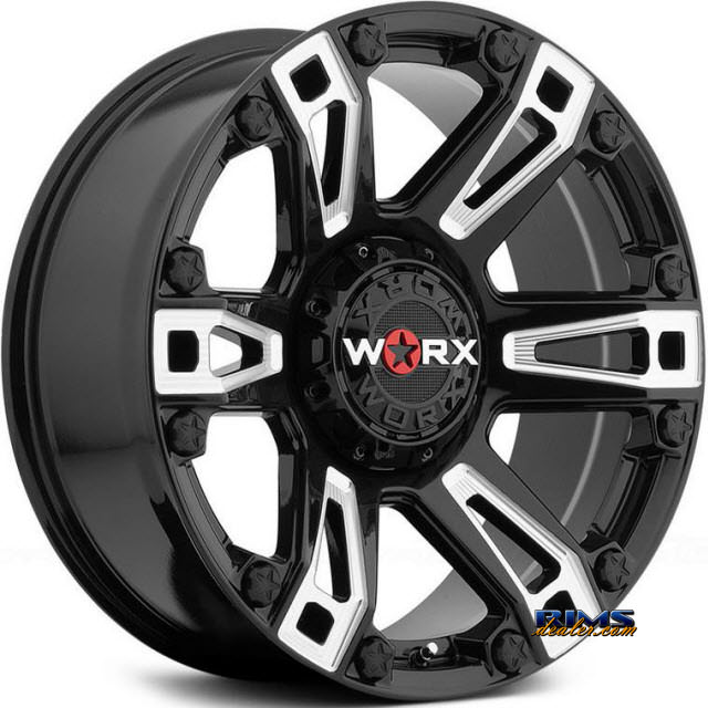 Pictures for Worx Alloy Off-Road 803BM BEAST Machined w/ Black