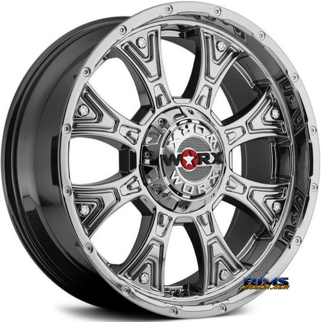 Pictures for Worx Alloy Off-Road 805V TYRANT (PVD) Chrome