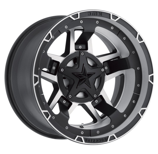 Pictures for KMC XD Off-Road XD827 RS3 - Matte Black Black Flat w/ Machined