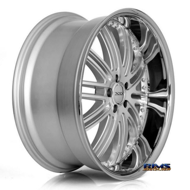 Pictures for XIX Wheels X23 Machined W/ Silver