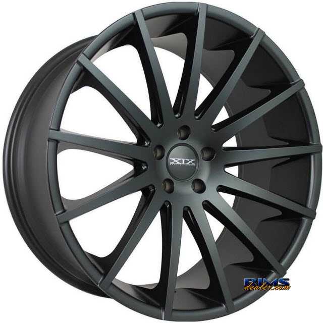 Pictures for XIX Wheels X39 Black Flat