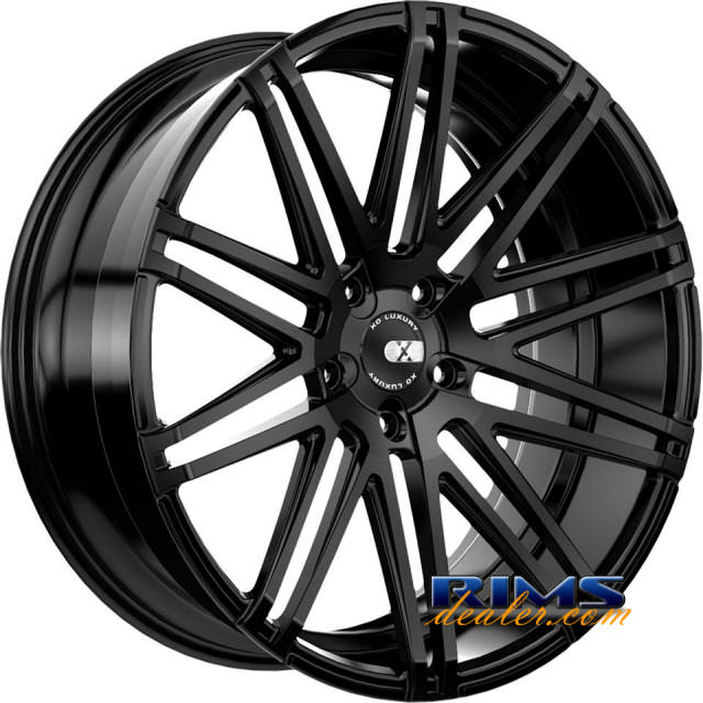 Pictures for XO Luxury Wheels MILAN black flat