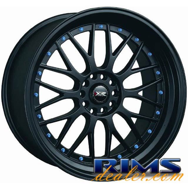 Pictures for XXR 521 black w/ blue cap