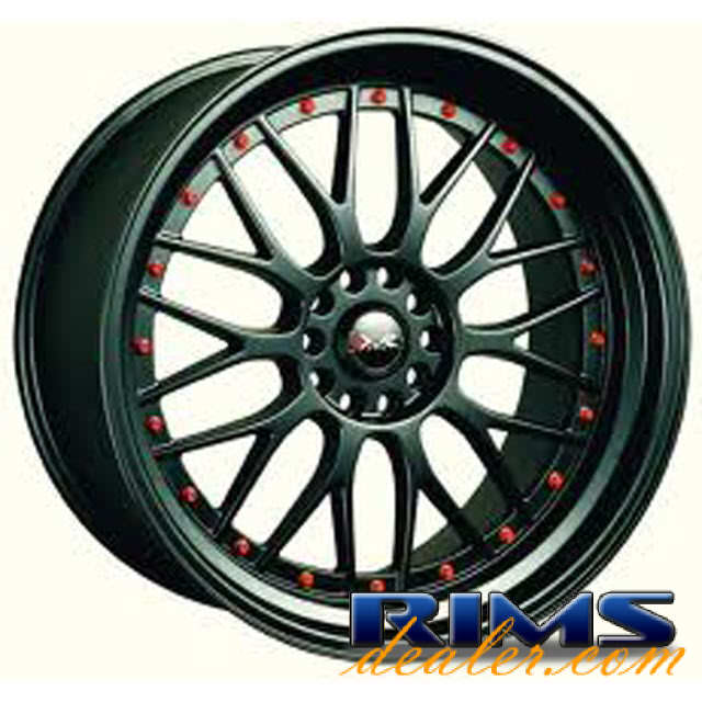 Pictures for XXR 521 black w/ red cap