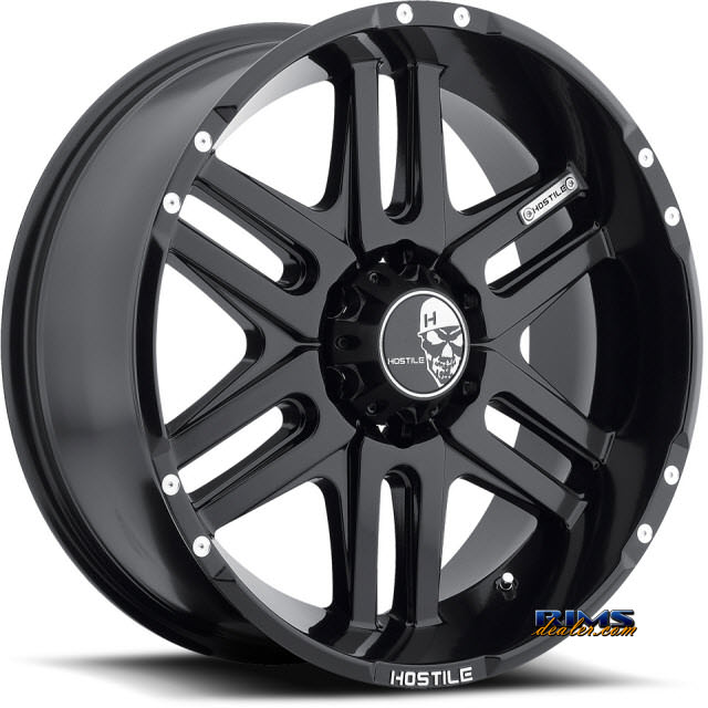 Pictures for Hostile Truck Wheels H104 - ZOMBIE 6 satin black