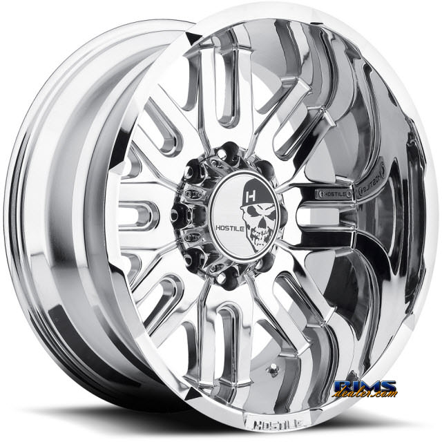 Pictures for Hostile Truck Wheels H104 - ZOMBIE-PVD 8 chrome