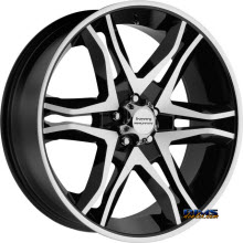 AMERICAN RACING AR893 Mainline Black Gloss w/ Machined