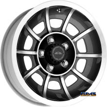 AMERICAN RACING VN47 Vector Machined w/ Gunmetal