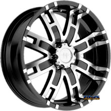 HELO HE835 Black Gloss w/ Machined