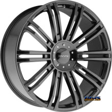 KMC KM677 D2 Black Gloss