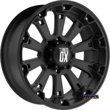 KMC XD Off-Road XD800 Misfit Black Flat