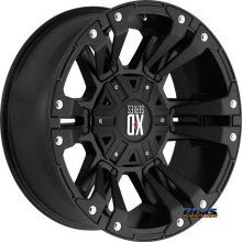 KMC XD Off-Road XD822 Monster II Satin Black
