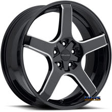 Vision Wheel Milanni VK-1 464 (5 lugs only) black gloss