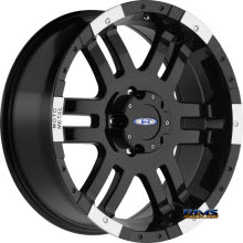 MOTO METAL MO951 Black Gloss w/ Machined