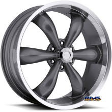 Vision Wheel Legend-6 142 gunmetal flat