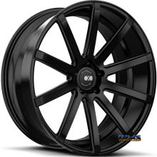XO Luxury Wheels TOKYO Black Flat 