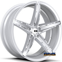 XO LUXURY WHEELS ST. THOMAS silver flat